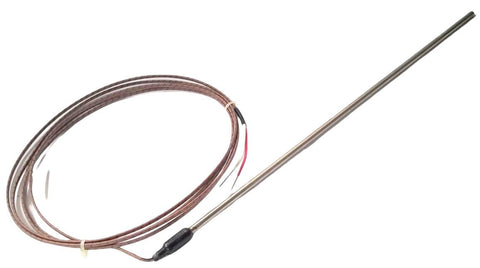 Rigid Sheath Thermocouple 16" x 1/4" Type J