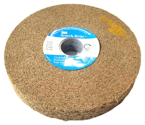 3M Scotch-Brite CP-WL Cut & Polish Wheel 5A 6000Rpm Max