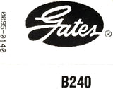 Gates B240 Hi-Power II Smooth V-Belt 9003-2240
