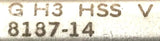Heli-Coil 8187-14 Tap 7/8" - 9 G H3 HSS V STI NC