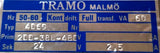 Tramo 4069 Transformer Kont Drift 50-60Hz Prim 200-380-480V Sec 24V 60VA 2.5A