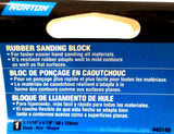 Norton 43140 Rubber Sanding Block 2-11/16" X 4-7/8" 68 X 124mm
