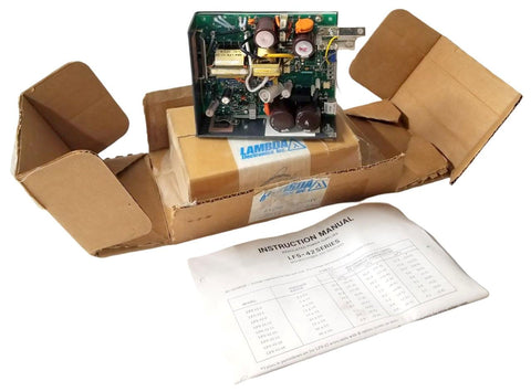 Lambda LFS-42-24 Regulated Power Supply Input 47-63Hz 85-132VAC 3A Max REV A