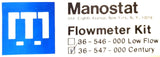 Manostat 36-547-000 Century Flow Meter Kit