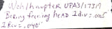 Wohlhaupter UPA3 / 17319 Boring Facing Head 1 DIV = .0005 1 REV = .040" W/ Case
