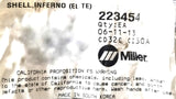 Miller 223454 Helmet Shell Inferno CD32C CI30A