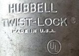 Hubbell Twist Lock Plug 50A 600VAC 250VDC Male