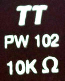 Automation Direct ECX2300-10K Potentiometer 2W Max 250V Max W/ Plate