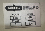 Burrell Model 75 Wrist Action Shaker w/ 4 Clamps 110V Single Phase