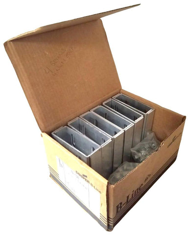 Cooper 9A-1044 Channel Splice Plate Aluminum Finish B-Line (Box of 12)