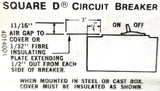 Square D FAL3601513M Mag-Gard Circuit Breaker 15A Ser 2 600VAC