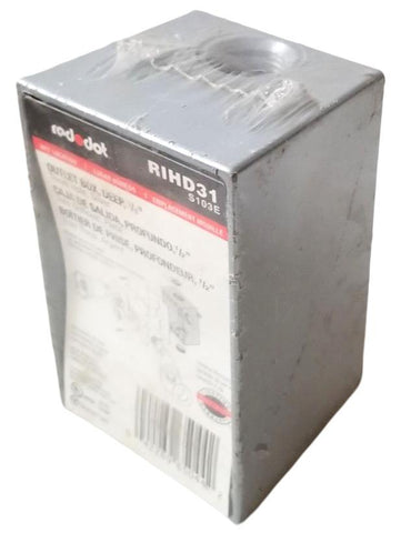 Red Dot RIHD31 Outlet Box Deep 1/2