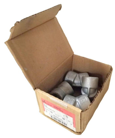 Cooper Crouse-Hinds EL3 Elbow Conduit Fitting Female 45° 698G 1" (Box of 4)