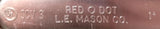 Crouse-Hinds TB39 Conduit Body 1" W/ Red Dot Lid & Gasket SCV 3