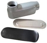 Red Dot Conduit Body 2" LB 4/0 XHHW 71.8"­³ W/ Red Dot Cover SCV5 2"
