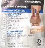 Thomas & Betts 20H-B1 Split-Bolt Connector Bronze (Lot of 4)
