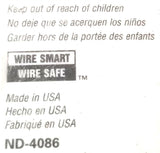 Ideal 774026K Door Switch 1P 1 Throw 1/2HP 10A 125-277VAC ND-4086