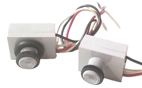 Intermatic K4021 Raintight Photoelectric Switch 120VAC 50-60hZ 1800W (Lot of 2)