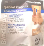 Thomas & Betts 2H-B1 Split-Bolt Connector Bronze (Lot of 7)