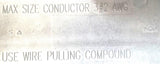 Cooper Crouse-Hinds LB45MT Conduit Body E121488 1-1/4" (Box of 2) W/ Covers