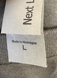 Next Level Men's Gutierrez:Studios Baltimore Gray Short Sleeve Shirt Size Large