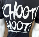 Anvil Men's Swamp People Choot Choot Black Short Sleeve Shirt Size Small