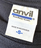 Anvil Men's Swamp People Choot Choot Black Short Sleeve Shirt Size Small