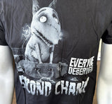 Disney Parks Men's Frankenweenie Everyone Deserves a Second Chance Shirt Size M