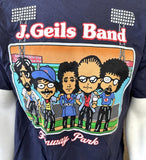 Anvil Men's J. Geils Band Fenway Park 2010 Graphic Navy Shirt Size Large