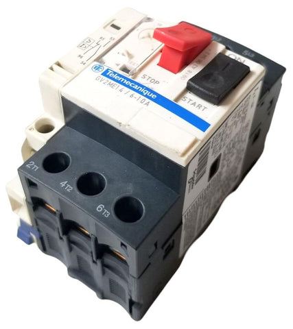 Schneider GV2ME14 Motor Circuit Breaker Ie 6-10A Ue 690V 50-60Hz Uimp 6kV
