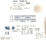 Omron H3DS-FL Timer 0.1s-12h 24-230VAC 24-48VDC 50-60Hz