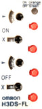 Omron H3DS-FL Timer 0.1s-12h 24-230VAC 24-48VDC 50-60Hz