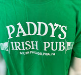 It's Always Sunny In Philadelphia Men's Paddy's Irish Pub Green Shirt Size Large