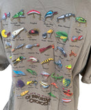 Delta Men's Life Is Full Of Important Choices Fishing Graphic Shirt Size X-Large