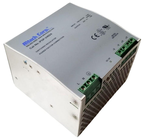 Altech Corp PSP-24024 Switching Regulator Input 100-240VAC 3.5A 50-60Hz
