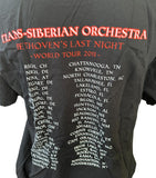Anvil Men's Trans-Siberian Orchestra Bethoven's Last Night World Tour 2011 Shirt
