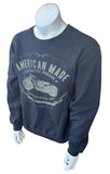 Jerzees Men's American Made National Riders Tour Crewneck Sweatshirt Size M