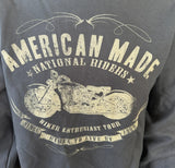 Jerzees Men's American Made National Riders Tour Crewneck Sweatshirt Size M