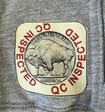 Brew Thru Men's Outer Banks NC Graphic Gray Zip-Up Hoodie Size X-Large