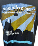 Anvil Men's Nashville Rising Benefit Concert For Flood Recovery Shirt Size Large