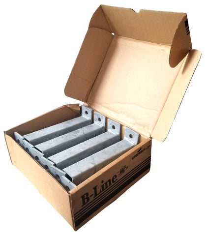 Cooper B409-9HDG Channel Bracket Hot-Dipped Galvanized (Box of 10)