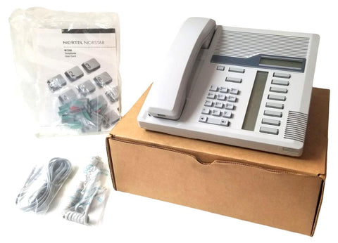 Nortel Norstar M7208 Telephone NT8B30AB-93 R0190111 Dolphin Gray