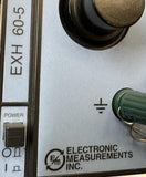 Electronic Measurement Inc EXH 60-5S Programmable DC Power Supply 300W 0-60V 5A