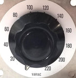 EAB FX 2H T Variable Variac Transformer CH 2608 220V 50-60Hz 1A Imax 220VA Pmax