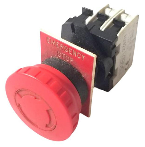 Baco 23E01 Contact Block Ith 16A Ui 380-690VAC W/ Emergency Stop Switch