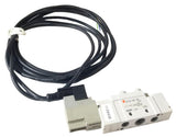 SMC SY7120-5DZ-02T-X10 Valve 4-Way 24VDC DIN 0.15-0.7MPa RV