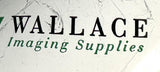 Wallace Imaging Supplies Z1023 Black Wax Ribbon Roll 6.85" X 1476'