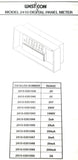 Westcon 2410-0301048 Digital Panel Meter 2410 20mA