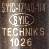 Techniks SYIC-17140-1/4 End Mill Tool Holder 1026 BT40xSLN1/4"-2-1/2"