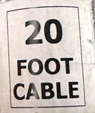 Mil-Ram 50-2520J20 Cable Sensor 20' 5624546 011705 C19681